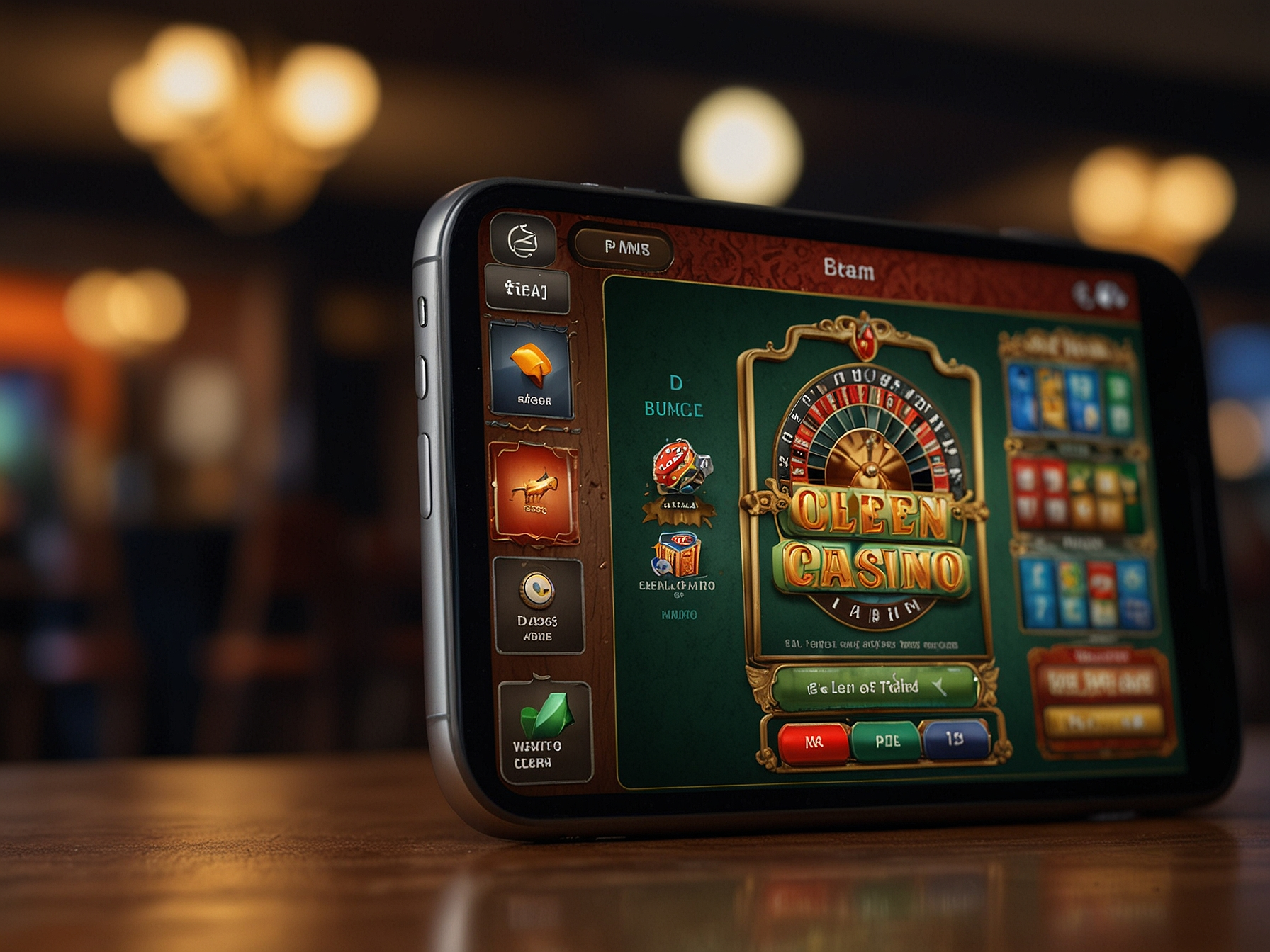 Mobile app hero showing app icon and smartphone